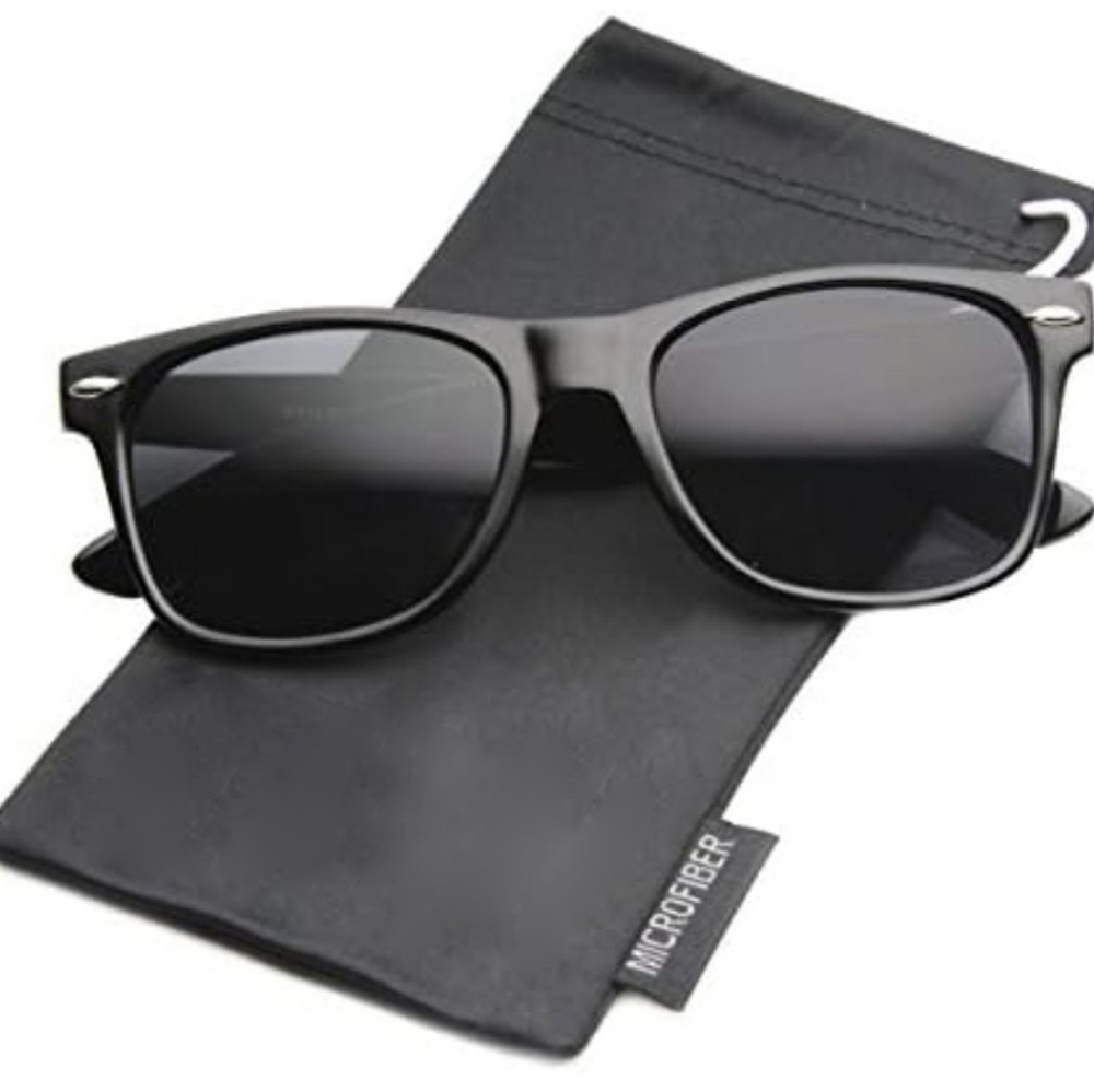 NEW Black Retro Sunglasses